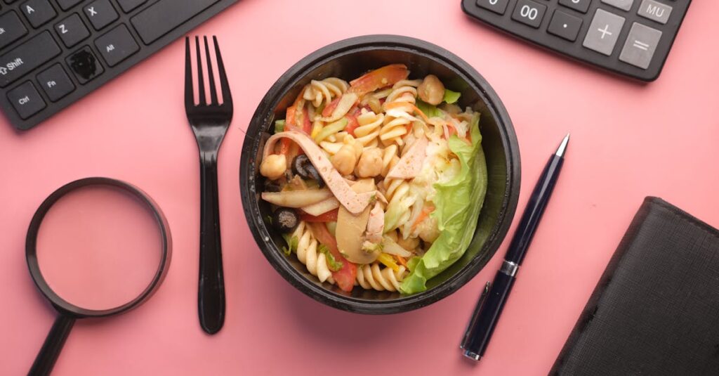 忙しい日々でも健康的に食べられる宅食サービスをイメージした画像